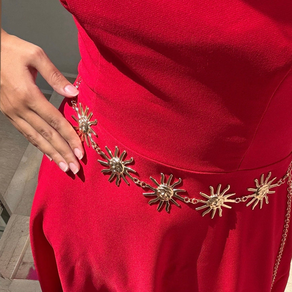 Chaine de taille Soleil / Waistchain Sun