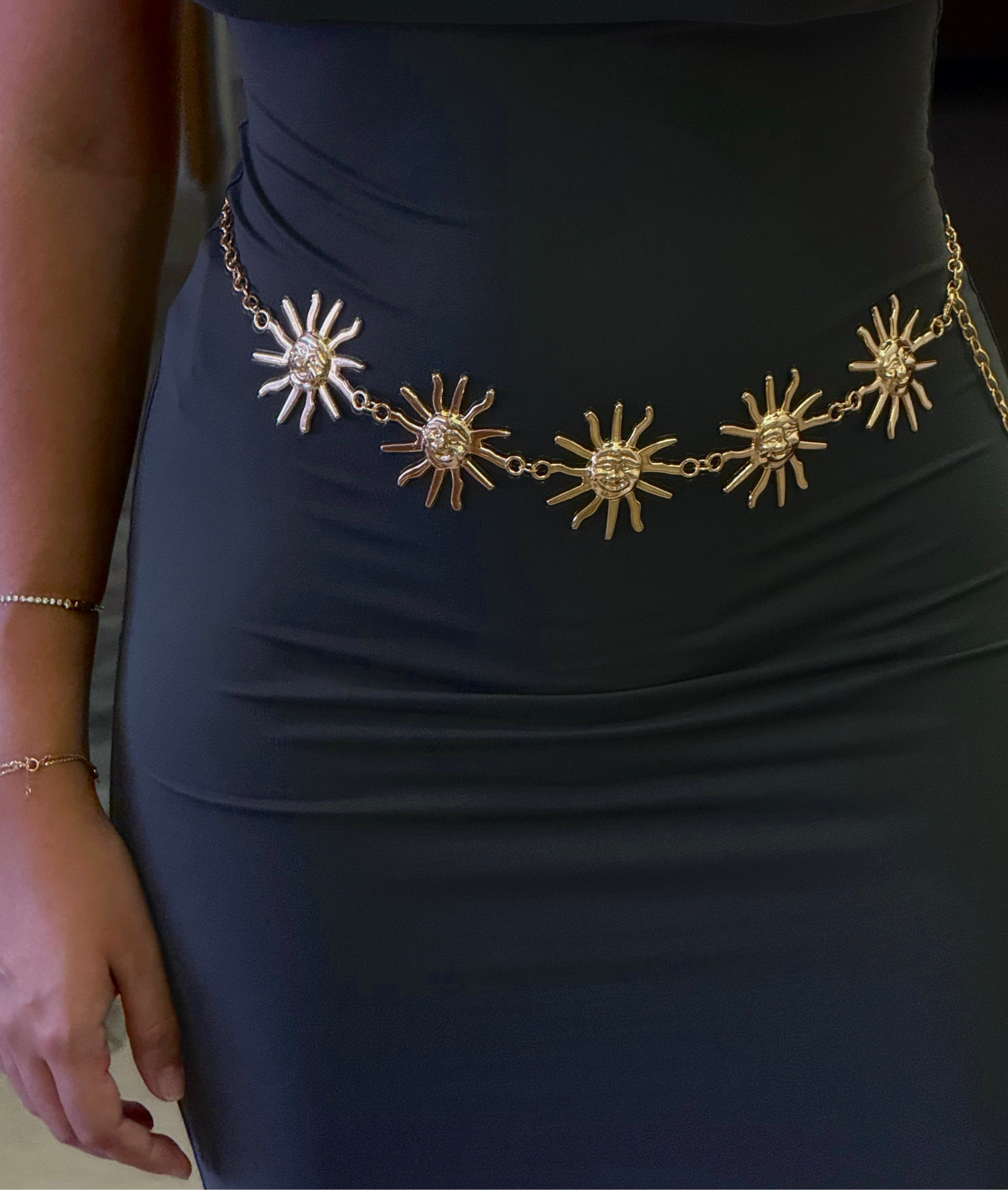 Chaine de taille Soleil / Waistchain Sun