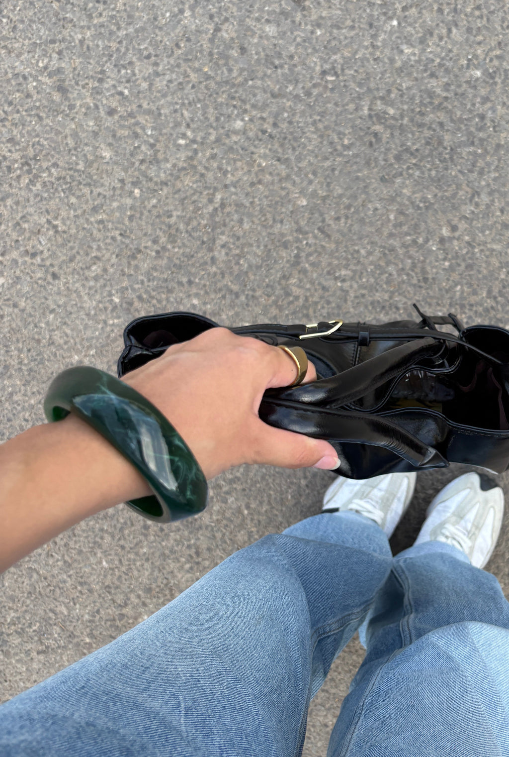 Bracelet Acrylique Vert