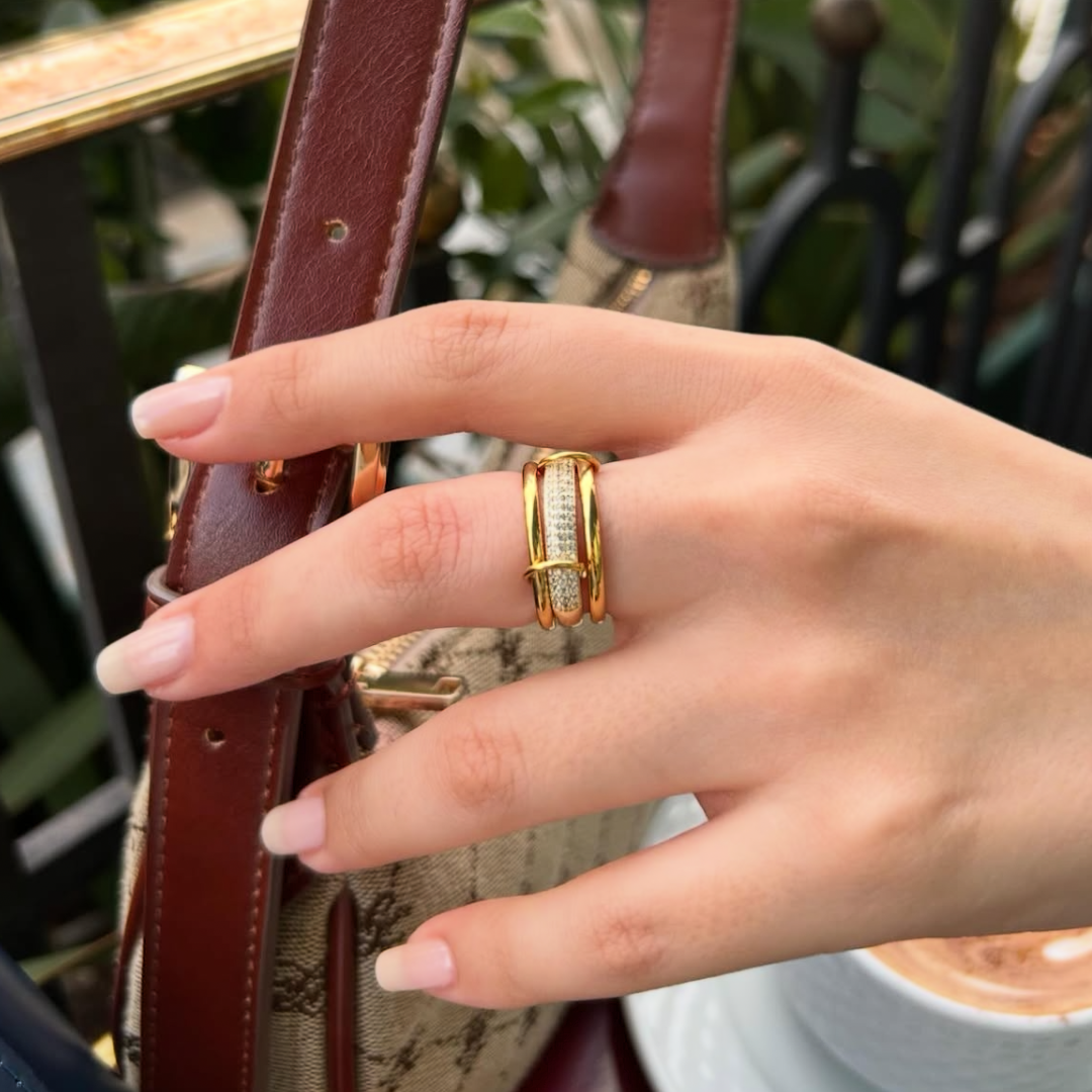 Bague Inspi Spinelli Full dorée