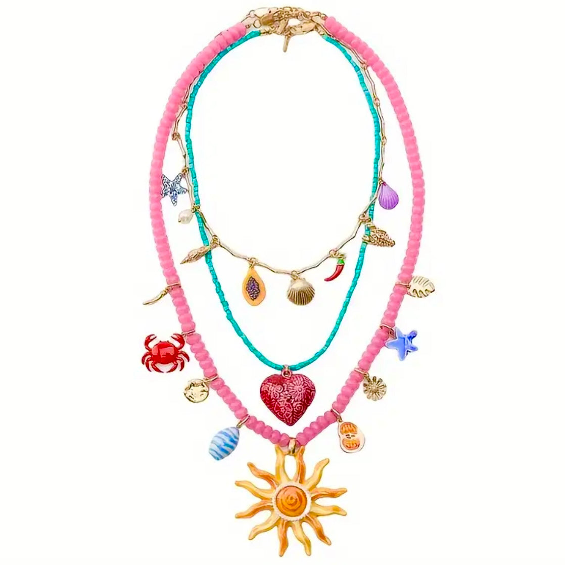 Collier Superposé Summer Vibes