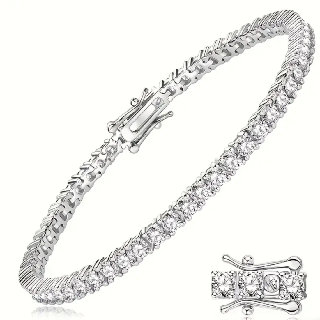 Bracelet Rivière (tennis bracelet)